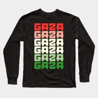 Free Gaza, Palestine Long Sleeve T-Shirt